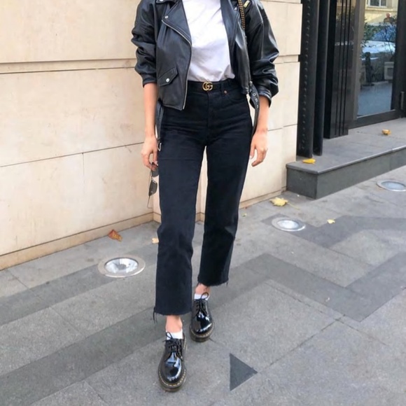 Dr. Marten's Patent Leather Oxford Shoes - Picture 2 of 5